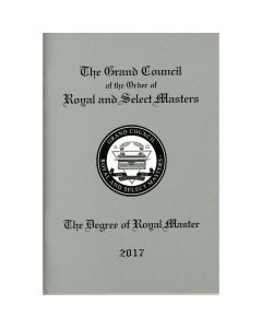 Royal & Select Masters RSM Royal Master Ritual