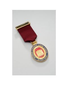 Quatuor Coronati Breast Jewel - Red (QC Lodge Members)