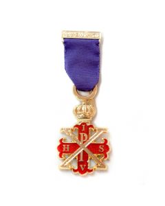 Red Cross of Constantine Companions Past Sovereigns Breast Jewel